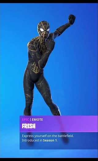 FRESH - SPIDERMAN NO WAY HOME SKIN Fortnite Dances & Emotes! (Fortnite Chapter 3)