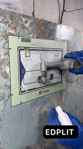 #edplit #hiddenflushbutton #tilemaster #tiler #repair #bathroomrenovation