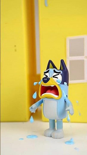 Satisfying Bluey Toy Collection Unboxing Review | Unboxing ASMR Bluey Figures #short #toy #bluey