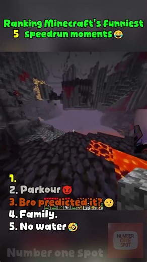 Top 5 funniest Minecraft speedrun moments 🤣🤣