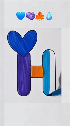 blue Emoji mixing satisfying #youtube#colors #shorts #trending #brush #colormixingmagic