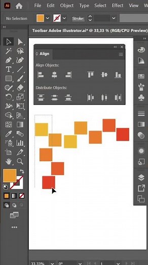 How to Use the Align Tool in Adobe Illustrator Easy Tutorial for Beginners