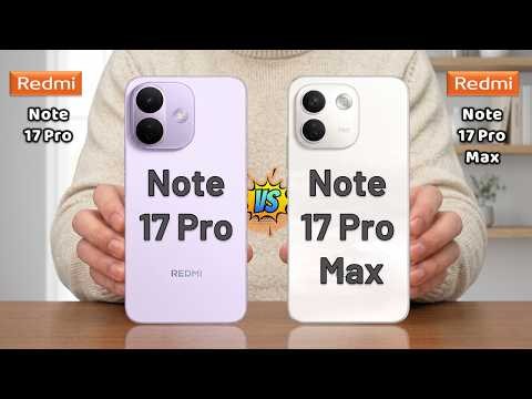 Redmi Note 17 Pro Vs Redmi Note 17 Pro Max - Full Comparison 🔥 Techvs