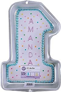 Wilton First Birthday Cake Pan, Kids 3D Number One Cake Pan