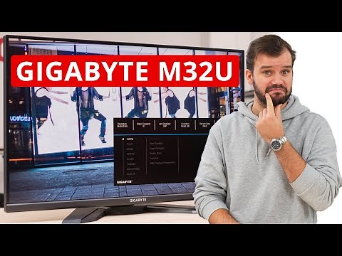 Gigabyte M32U Monitor Review - 4k @ 144Hz and HDMI 2.1!