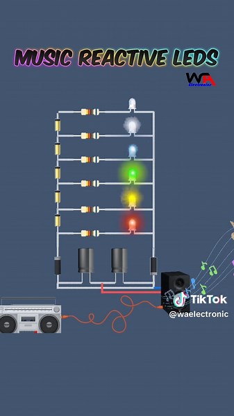 DIY Electronics Project: Music Reactive LED Circuit