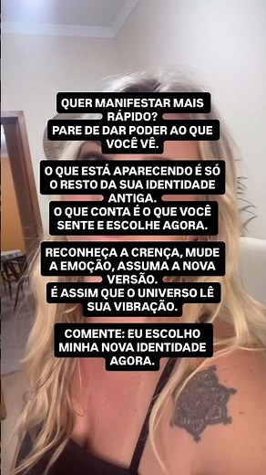 PARE AGORA: Como MUDAR sua IDENTIDADE VIBRACIONAL e ACELERAR a MANIFESTAÇÃO! DESCUBRA AQUI