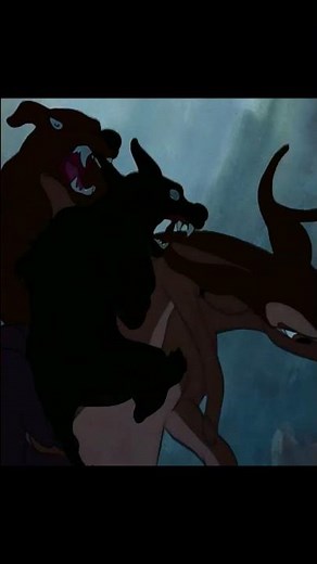 Bambi Fights the Dogs and Saves Faline: Summary