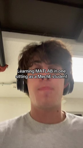 Learning MATLAB in one sitting as a first year MechE student #college #engineering #matlab