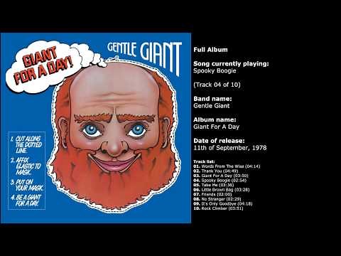 Gentle Giant - Giant For A Day (Full Album)