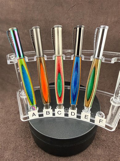 Colorful Pocket Pen – Handmade Editor Style - Etsy