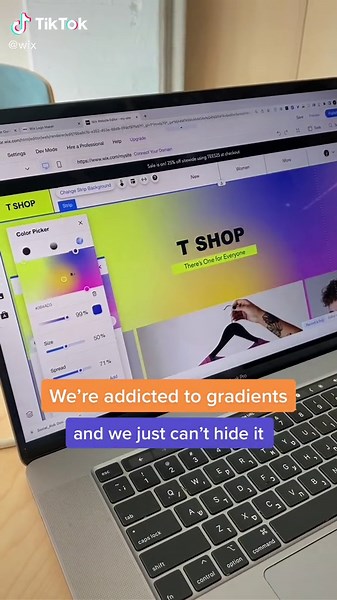 We’re making gradients happen.