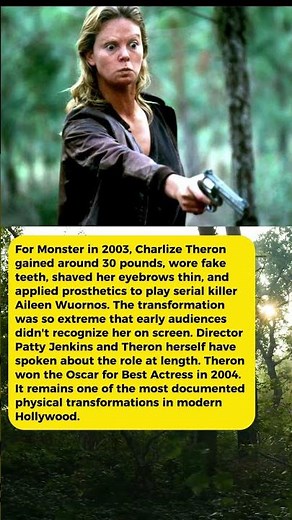 Charlize Theron Gained 30 Pounds and Wore Fake Teeth for Monster