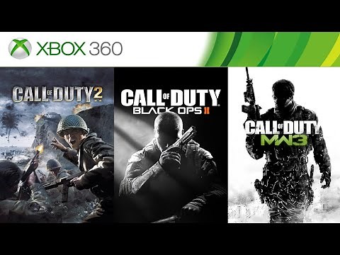 All Call of Duty Games on Xbox 360