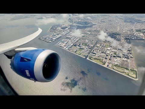 British Airways Boeing 787-9 Dreamliner full takeoff from Tokyo Haneda