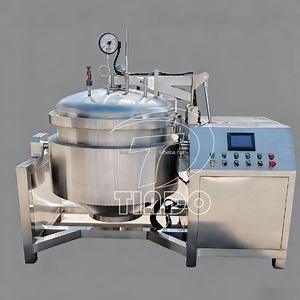 [Hot Item] Industrial Rice Porridge Boiler Bone Broth Pressure Cooking Pot Rib Stew Machine