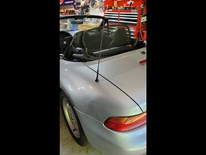 How to replace antenna assembly BMW Z3 1996 1997 1998 1999 2000 2001 2002 more