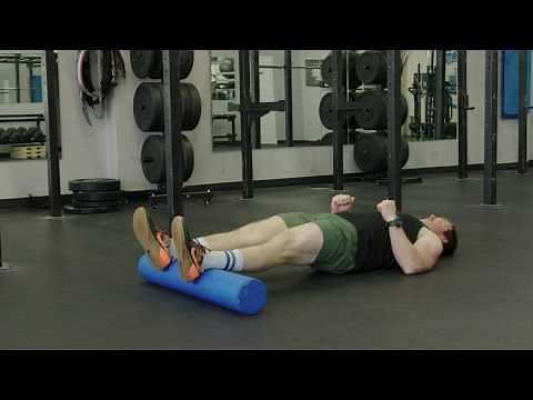 Hamstring Curl with Foam Roller