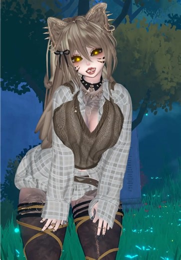 I need to watch the anime . . . dc: @Kuresha Versace Balenciaga Avatar : Saylie by CrunchyFrajs ❤️(Edited) - #vrc #vrchat #vrchatcommunity #vrcfacetracking #vrchatgame