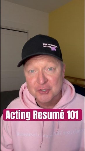 No Credits Yet? How To Build Your Acting Resumé From Scratch