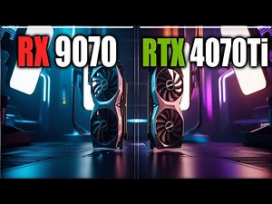 9070 vs 4070 Ti Benchmarks - Tested in 20 Games