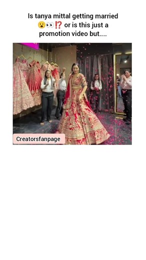 is tanya mittal getting married#tanyamittal#marriage#shaadi#trueorfalse#tanya#fanpage#shorts#viral