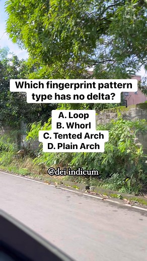 Fingerprint Pattern 📝📕 #highlightsシ゚ #deiindicum #Criminology #RCrim | Dei Indicum