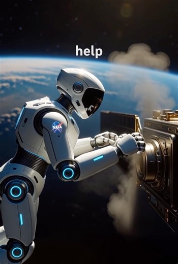 NASA’s Robot Repaired Itself in Space! #AI #Robotics #NASA #Future #Algoscope #astrobot #cosmobot