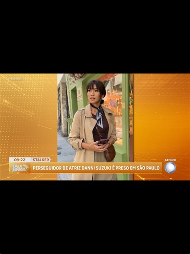 Homem preso por stalking a Daniele Suzuki em SP