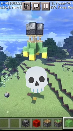 Rocket 🚀 in Minecraft 😧