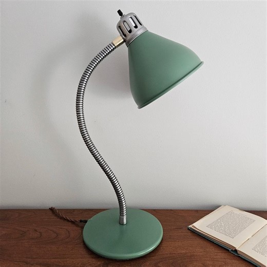 Vintage Mid-century Modern Industrial Desk Lamp. Antique Dazor Office Lamp. - Etsy