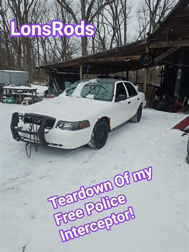 Police Interceptor Teardown!#restomod #restomods