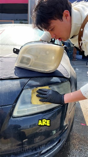 Revitalize Your Car's Headlights with Restoration Polish