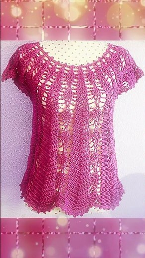 Blusas Tejidas a Crochet: Aprende Técnica Calada con Psicología Online #Crochet #Tejido
