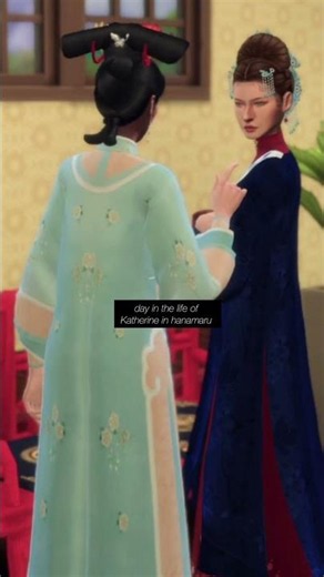 Life of a maid in Hanamaru | sims 4