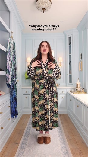 i. can’t. take. this. off. EVER. 🙃 my fave robes!! #fashiontiktok #robes #ootd #midsizefashion #whatiwore