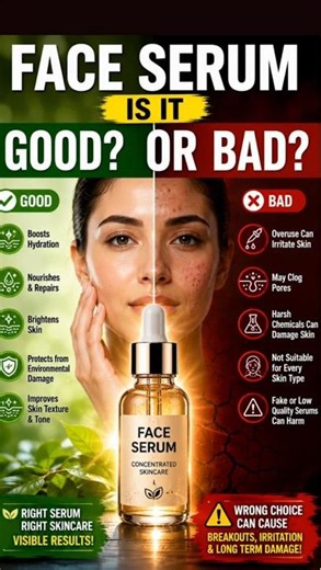Serum is good for glowing skin? serum நல்லதா? serum benefits #healthtips #serum #facts