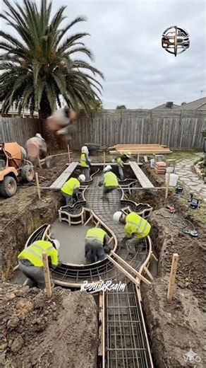 Abandoned Crocodile Swimming Pool Restoration | Satisfying Pool Transformation #satisfying #restore
