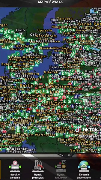 Czekając na łączniki w Euro Truck Simulator 2