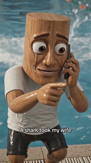 Terrifying pool attack a shark drags a wife underwater!