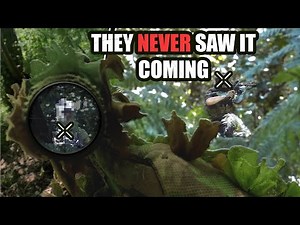 Airsoft ghillie ninja causes havoc : Red alert airsoft