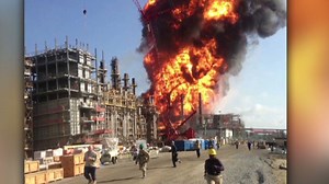 Dozens injured in refinery explosion