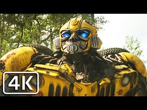 BumbleBee - BumbleBee arrives on Earth and loses his voice [4K]