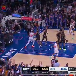 There have been five 4Q comebacks of 20+ points in the playoffs during the play-by-play era.The Knicks have two of those five wins, both in the last month.▪ Down 20 in G4 of the NBA Finals; won 107-106▪ Down 22 in G1 of the East Finals; won 115-104 (OT)