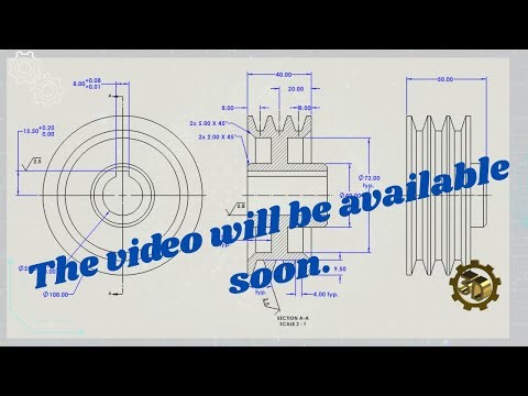 Mechanical Pulley Design in SolidWorks | Belt Drive Components