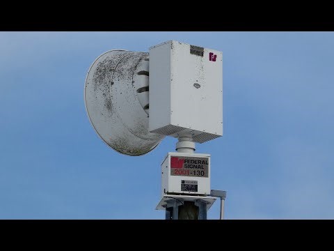 Federal Signal 2001-130 Siren Test | Full Alert | West Alexandria, OH