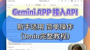 这下是真的有手就行了 | Gemini APP接入API本地运行