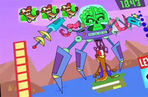 Johnny Test Johnny Test S02 E012 Johnny vs. Smash Badger 3 Johnny Bee Good