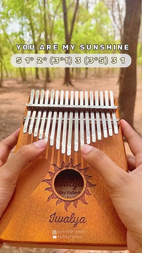 You Are My Sunshine Kalimba Tutorial with Tabs