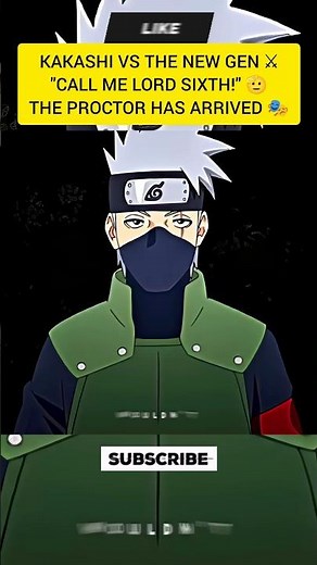 KAKASHI IS THE PROCTOR?! 😱 Boruto calls him "Old Man" | Boruto Episode 35 #shorts